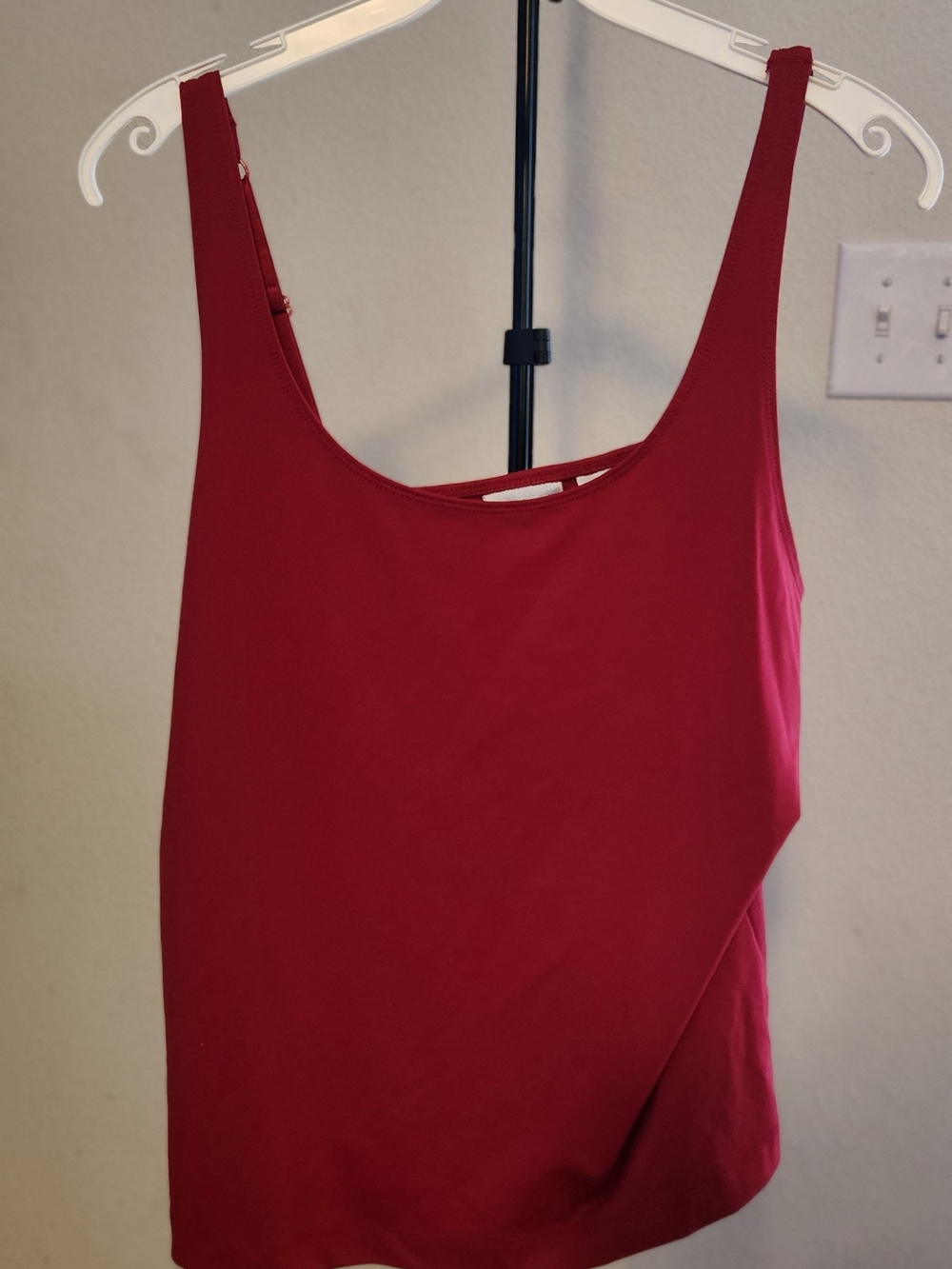 Chico's Wine-Red Scoop Neck Camisole